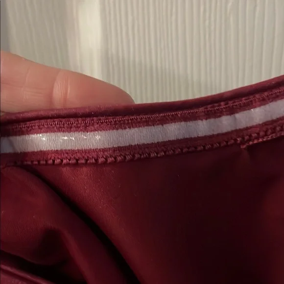 Elegant Raspberry Strapless Dress - Picture 3 of 7